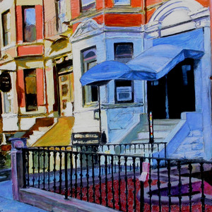 Blue Awning
